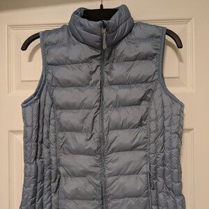32 Degrees Heat Light Blue Vest Size M | Packable & Travel Friendly
